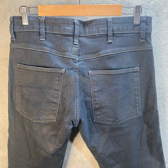 G Star Raw Slim Fit Jeans‎ 30x32 Button Fly Skinny Moto Style Streetwear - Picture 7 of 14